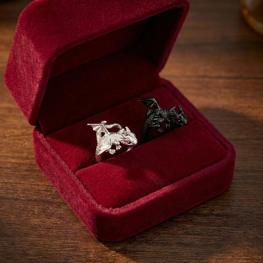 Adjustable Toothless & Light Fury Ring