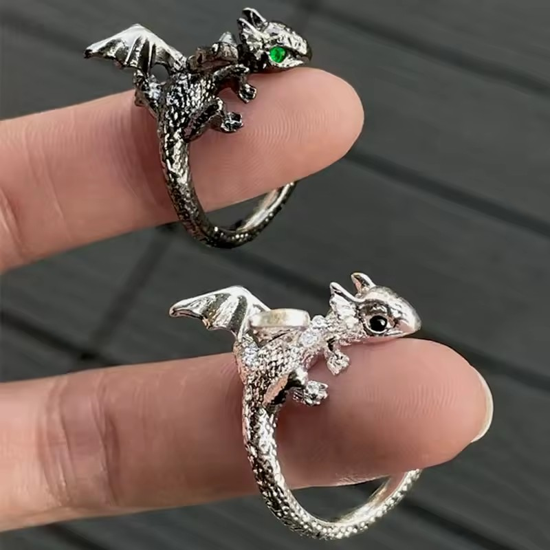 Állítható Fogatlan & Fényfúria Gyűrű