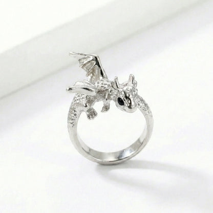 Adjustable Toothless & Light Fury Ring